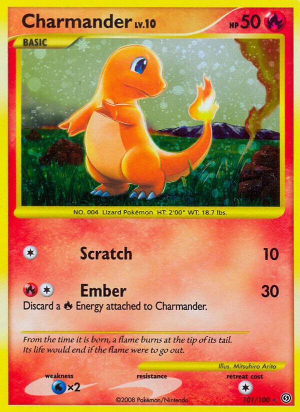 Carte Pokémon: Charmander [Salamèche]