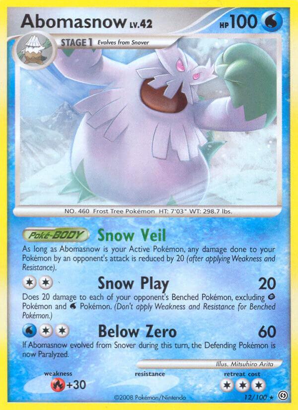 Carte Pokémon: Abomasnow [Blizzaroi]