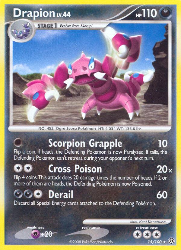 Carte Pokémon: Drapion [Drascore]