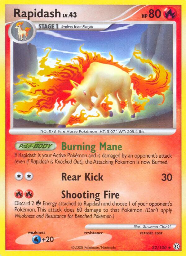 Carte Pokémon: Rapidash [Galopa]