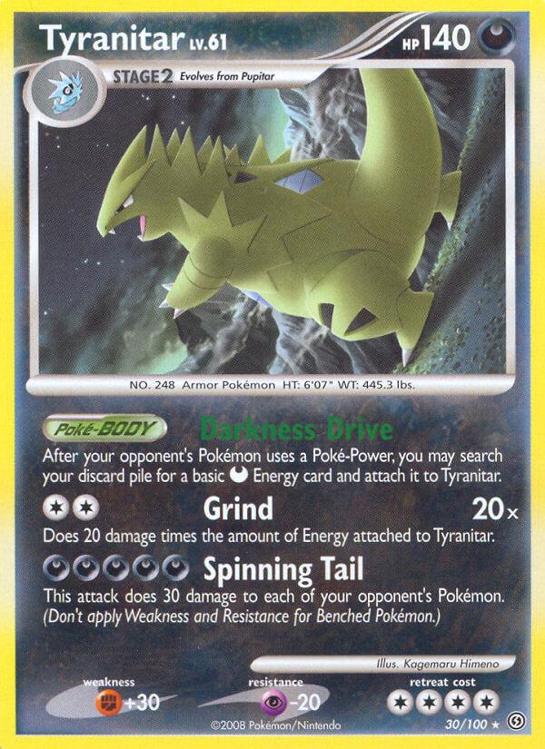 Carte Pokémon: Tyranitar [Tyranocif]