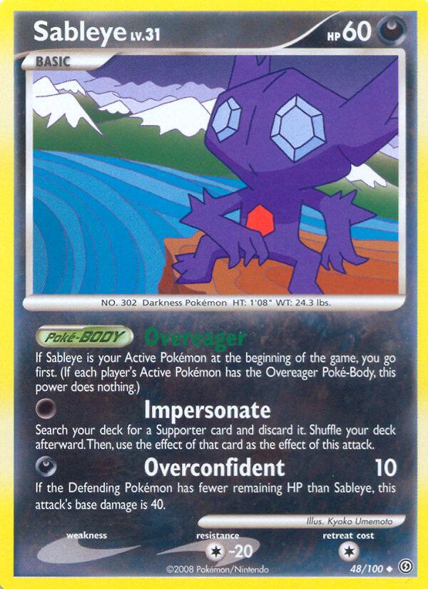 Carte Pokémon: Sableye [Ténéfix]