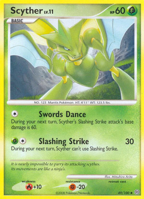 Carte Pokémon: Scyther [Insécateur]