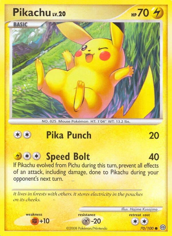 Carte Pokémon: Pikachu [Pikachu]