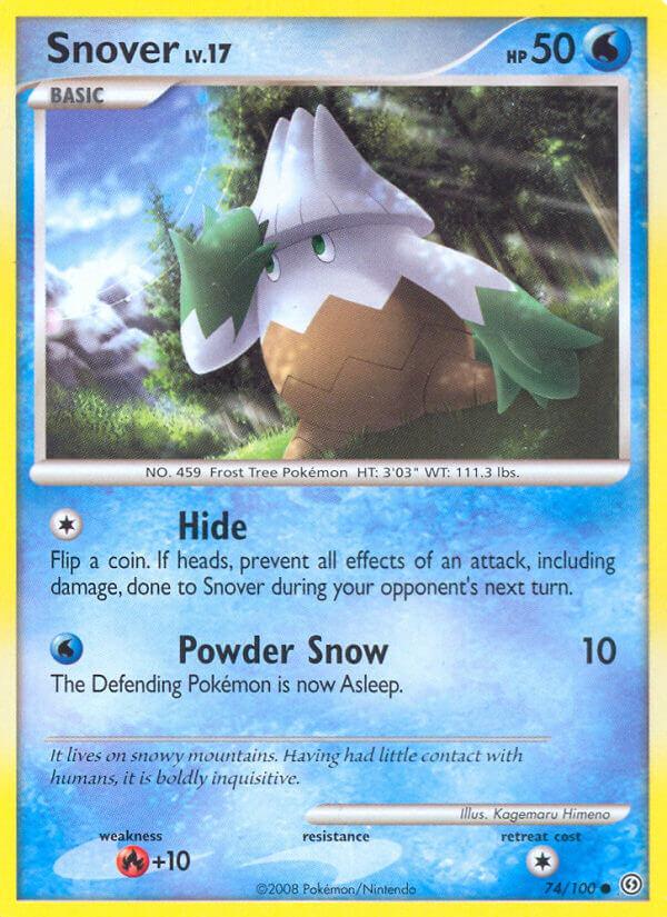 Carte Pokémon: Snover [Blizzi]