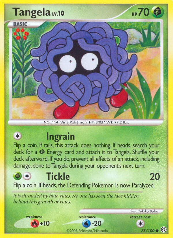 Carte Pokémon: Tangela [Saquedeneu]