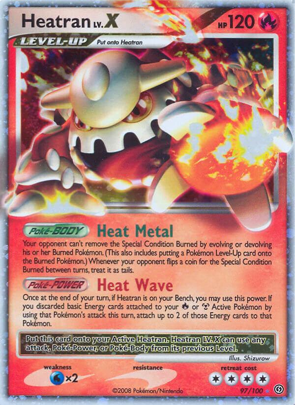 Carte Pokémon: Heatran LV.X [Heatran NIV.X]