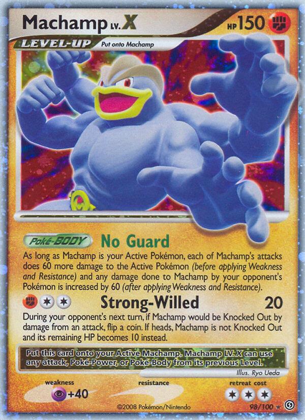 Carte Pokémon: Machamp LV.X [Mackogneur NIV.X]