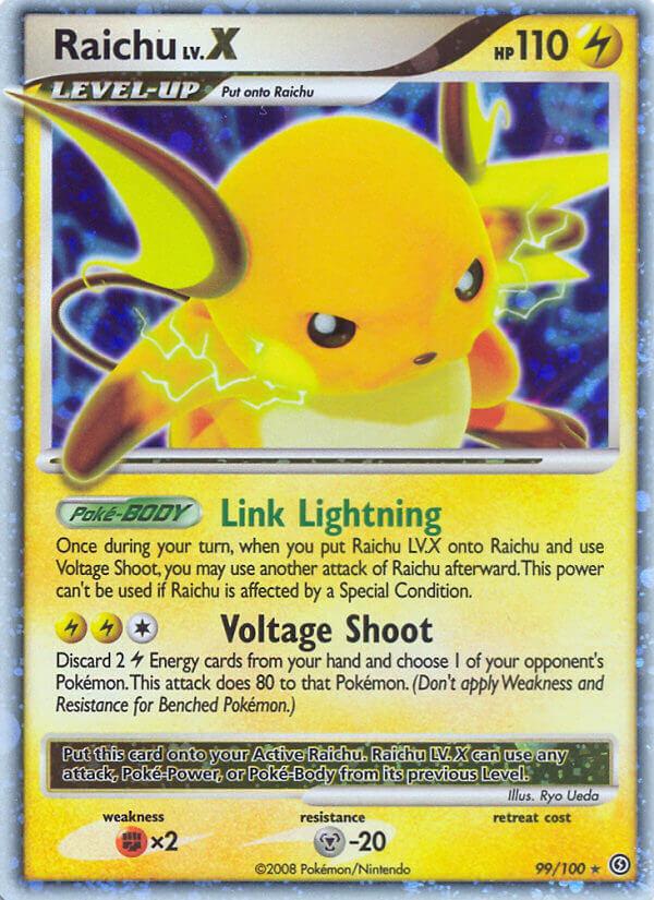 Carte Pokémon: Raichu LV.X [Raichu NIV.X]