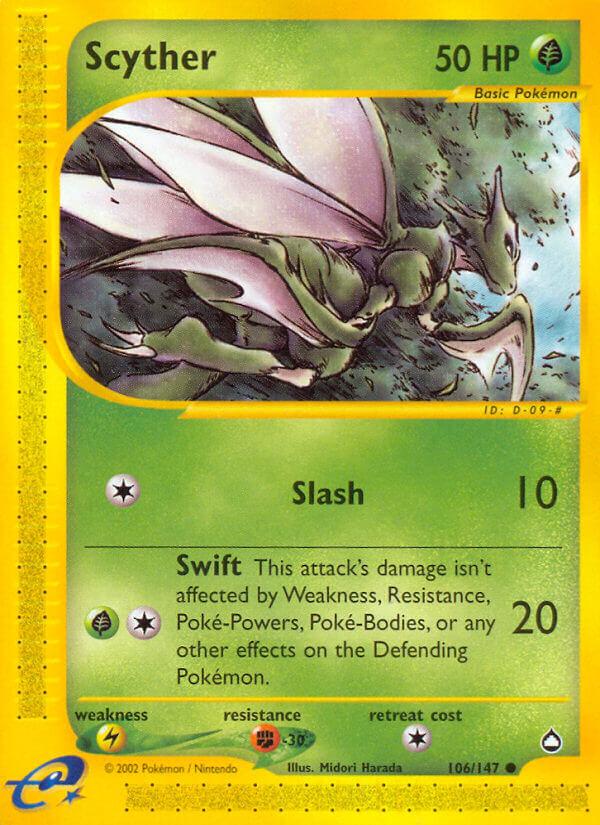 Carte Pokémon: Scyther [Insécateur]