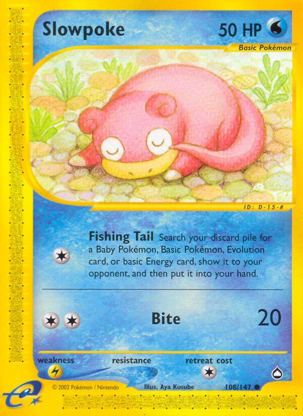 Carte Pokémon: Slowpoke [Ramoloss]