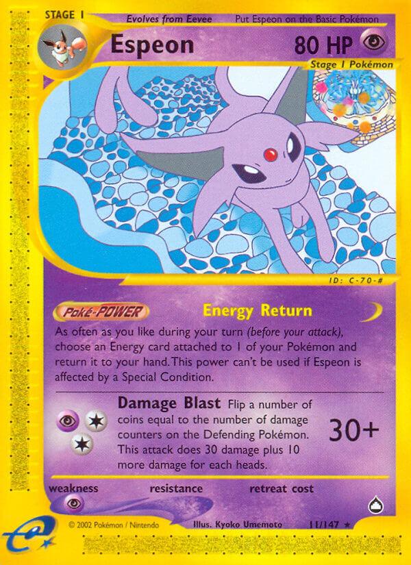 Carte Pokémon: Espeon [Mentali]