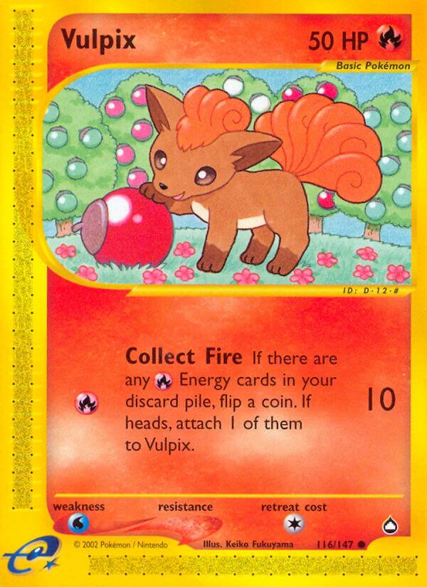 Carte Pokémon: Vulpix [Goupix]