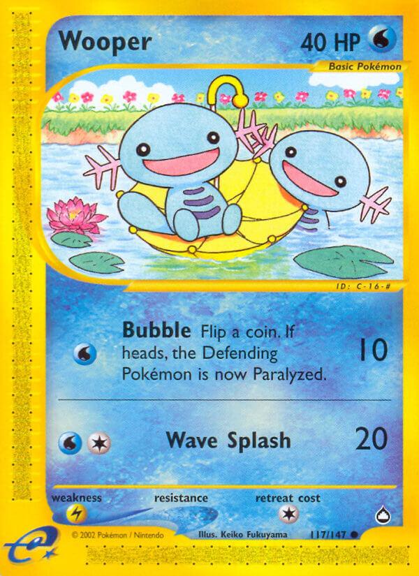 Carte Pokémon: Wooper [Axoloto]