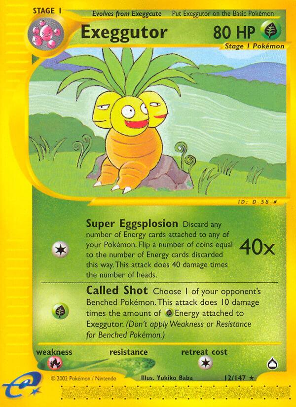 Carte Pokémon: Exeggutor [Noadkoko]