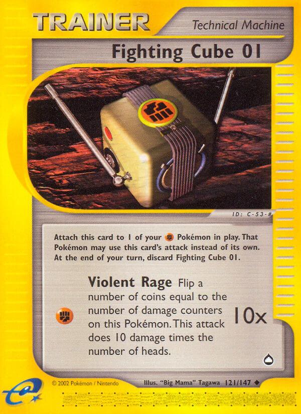 Carte Pokémon: Fighting Cube 01 [Cube de combat 01]