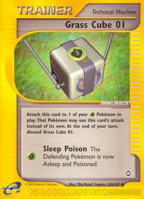 Carte Pokémon: Grass Cube 01 [Cube de plante 01]