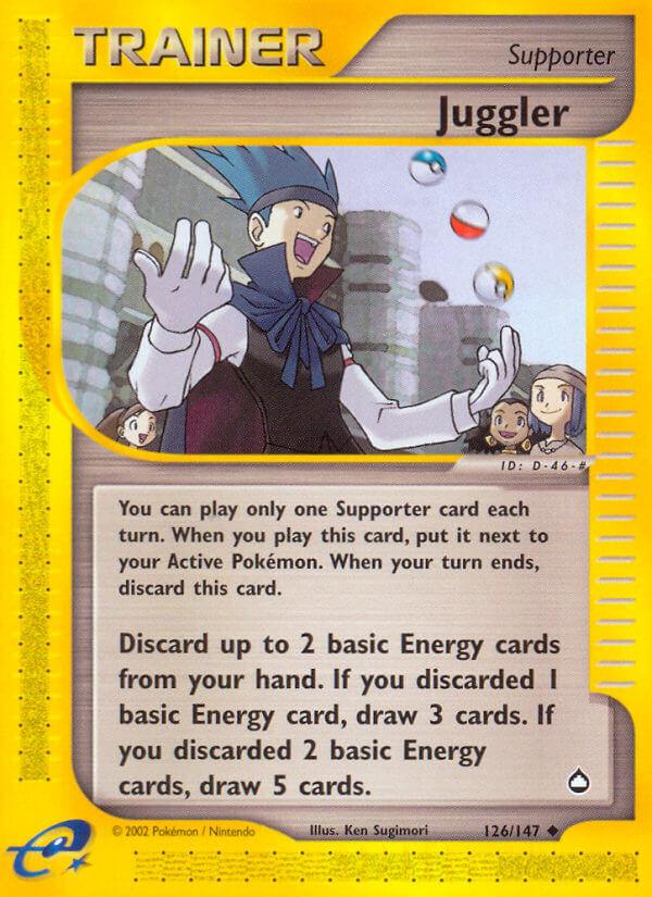 Carte Pokémon: Juggler [Jongleur]