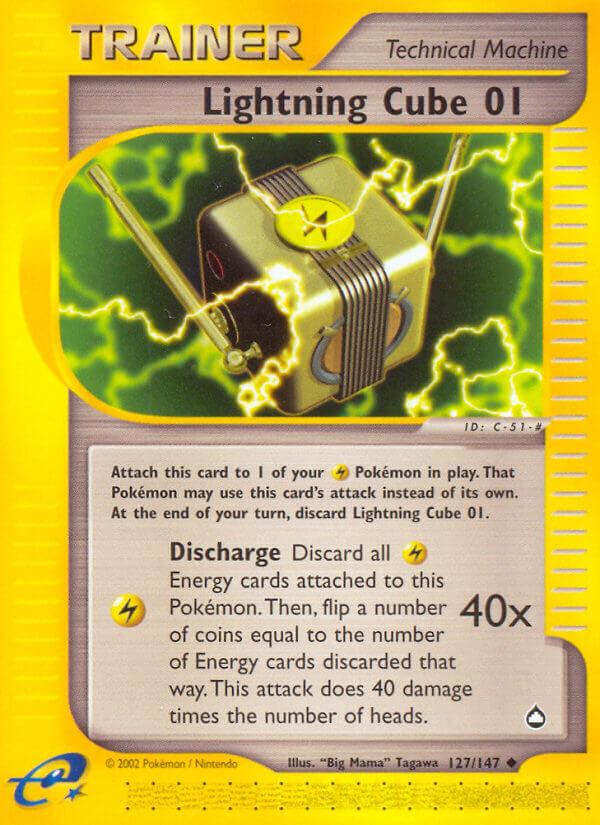 Carte Pokémon: Lightning Cube 01 [Cube électrik 01]