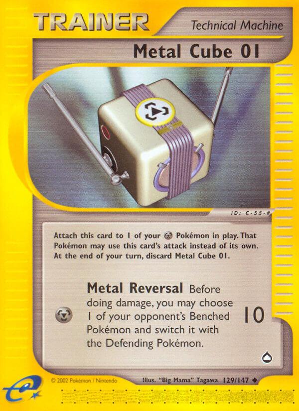 Carte Pokémon: Metal Cube 01 [Cube de métal 01]