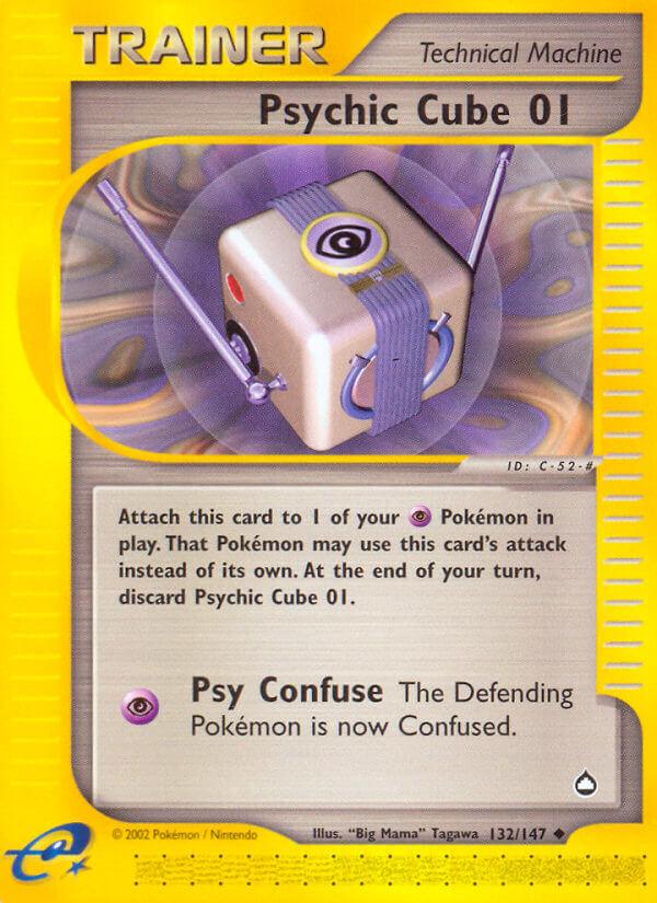 Carte Pokémon: Psychic Cube 01 [Cube psy 01]