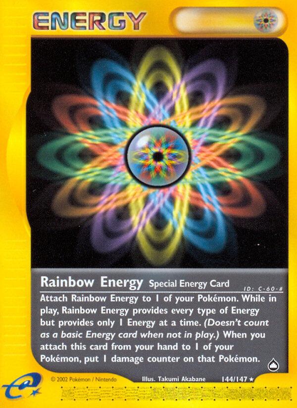 Carte Pokémon: Rainbow Energy [Énergie multicolore]