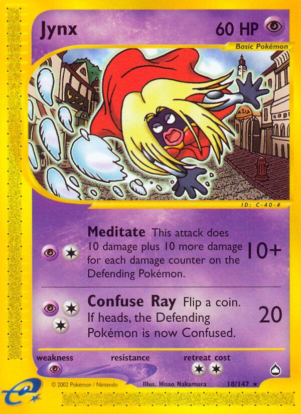 Carte Pokémon: Jynx [Lippoutou]