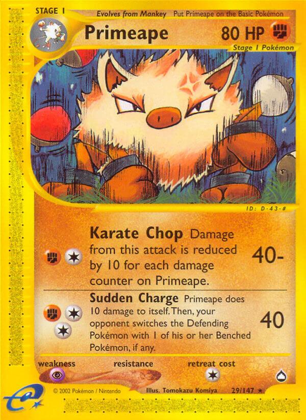 Carte Pokémon: Primeape [Colossinge]