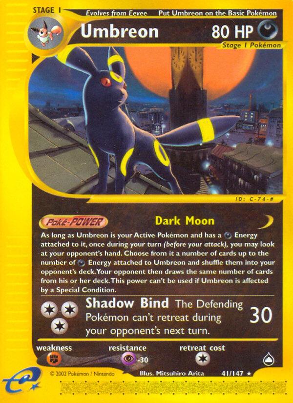 Carte Pokémon: Umbreon [Noctali]