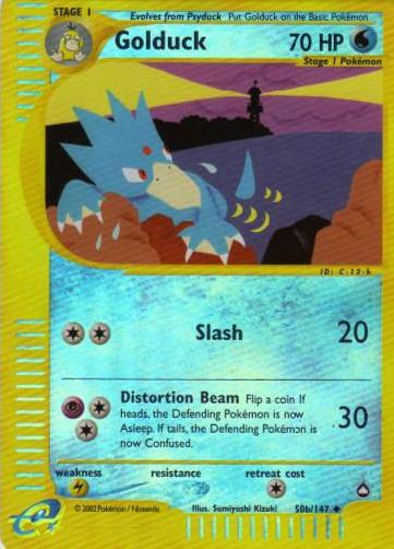 Carte Pokémon: Golduck [Akwakwak]