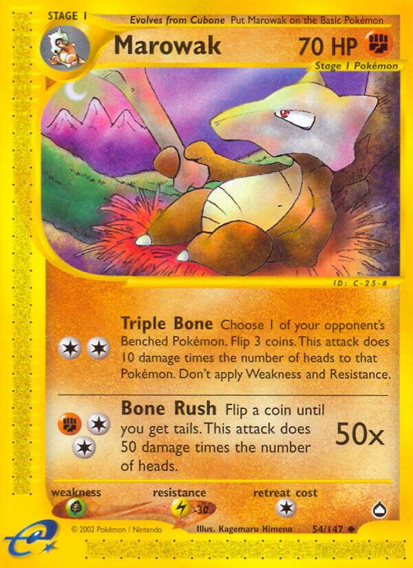 Carte Pokémon: Marowak [Ossatueur]