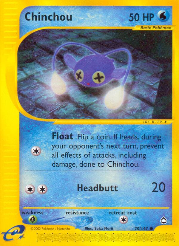 Carte Pokémon: Chinchou [Loupio]