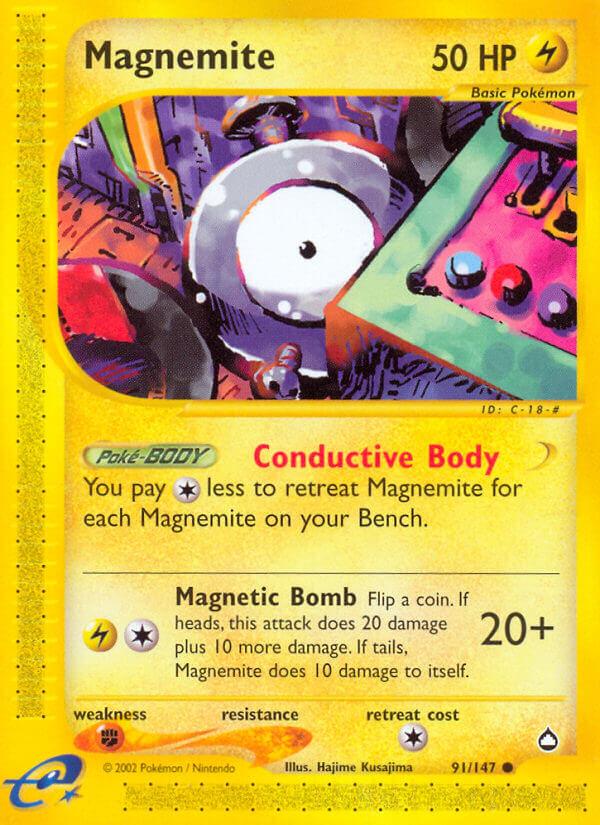 Carte Pokémon: Magnemite [Magneti]