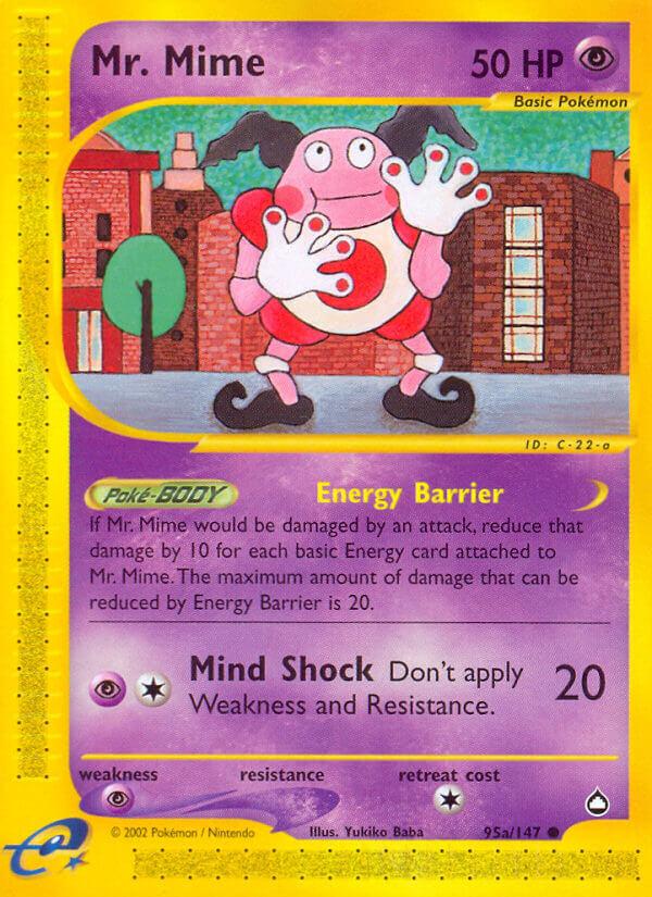 Carte Pokémon: Mr. Mime [Mr. Mime]