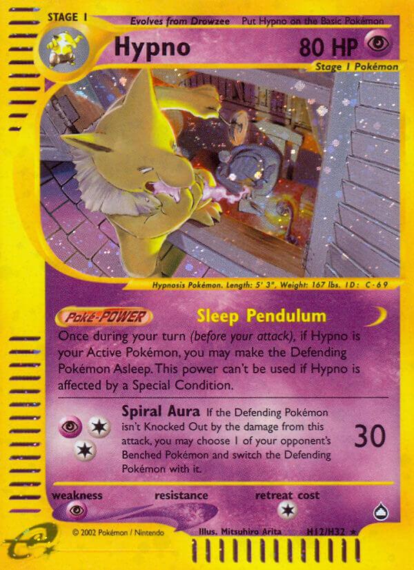 Carte Pokémon: Hypno [Hypnomade]