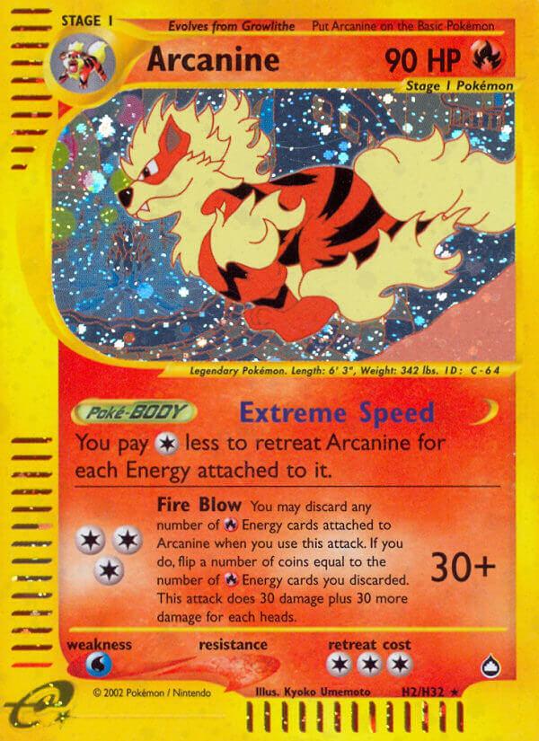 Carte Pokémon: Arcanine [Arcanin]