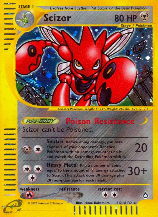 Carte Pokémon: Scizor [Cizayox]