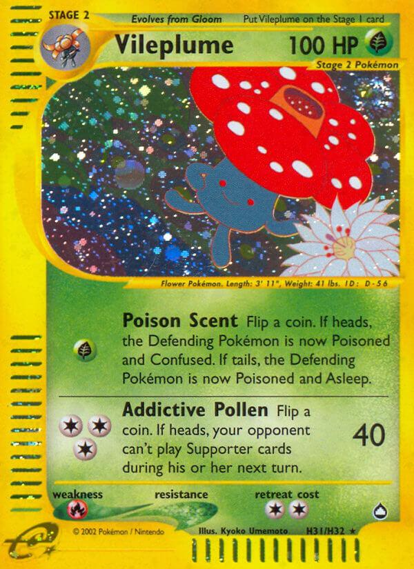 Carte Pokémon: Vileplume [Rafflesia]