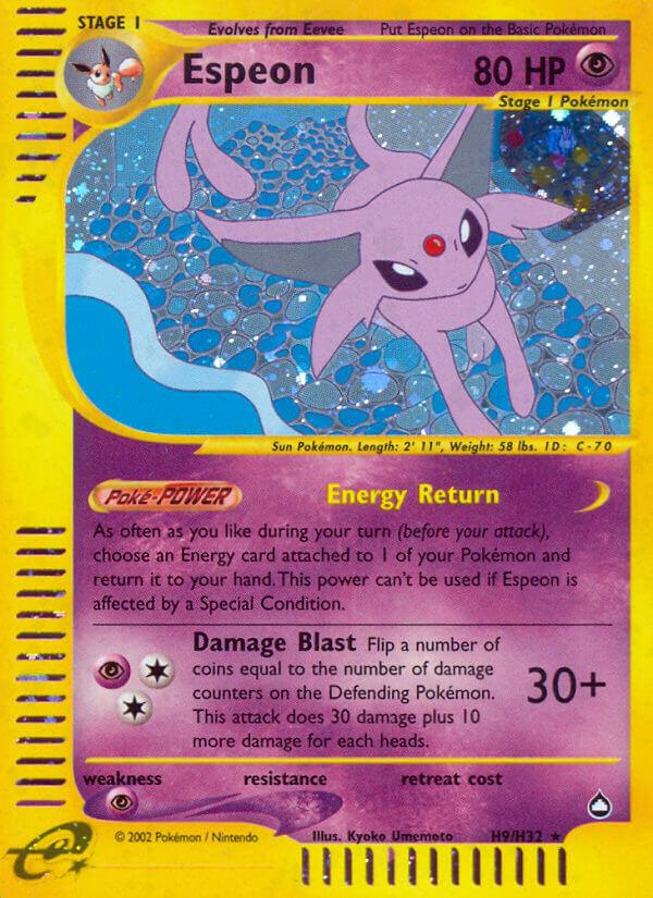 Carte Pokémon: Espeon [Mentali]