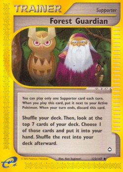 Carte Pokémon: Forest Guardian