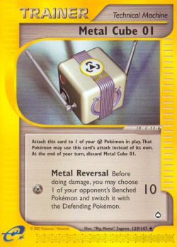 Carte Pokémon: Metal Cube 01