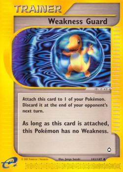 Carte Pokémon: Weakness Guard