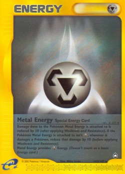 Carte Pokémon: Metal Energy