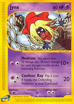 Carte Pokémon: Jynx