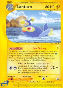 Carte Pokémon: Lanturn