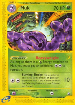 Carte Pokémon: Muk