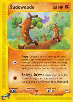 Carte Pokémon: Sudowoodo