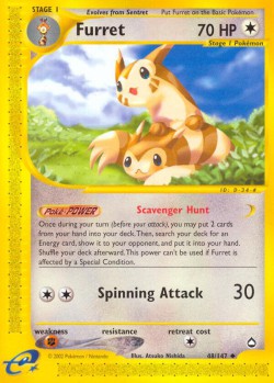 Carte Pokémon: Furret