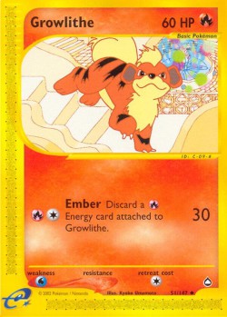 Carte Pokémon: Growlithe