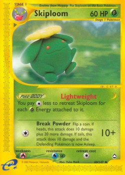 Carte Pokémon: Skiploom